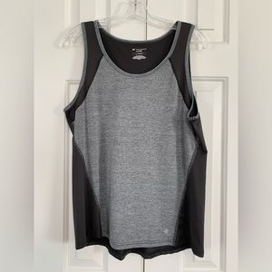 Tek Gear DryTek Workout Tank, Color: Gray, Size: L